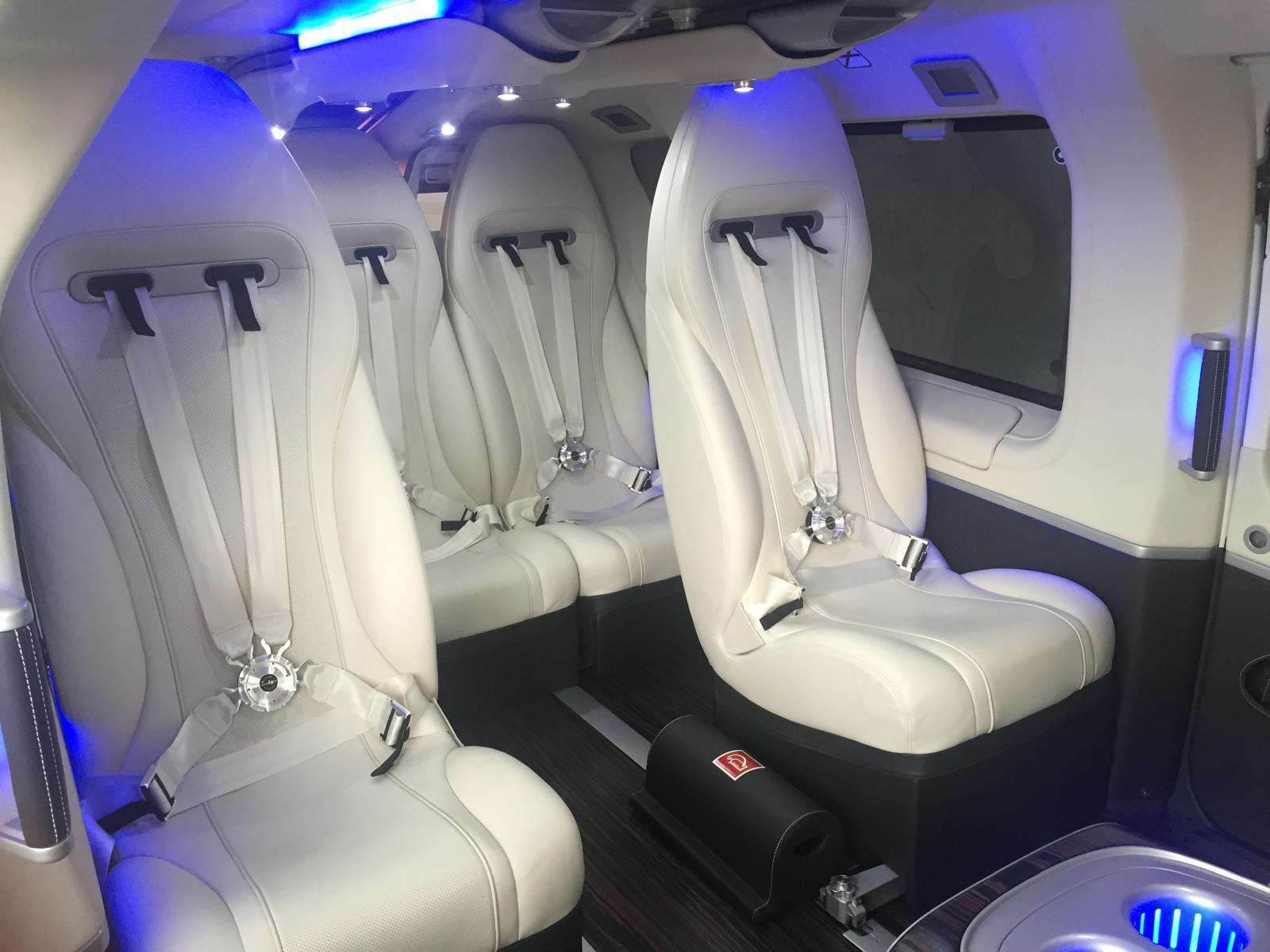 H145 Mercedes-Benz Line cabin seating