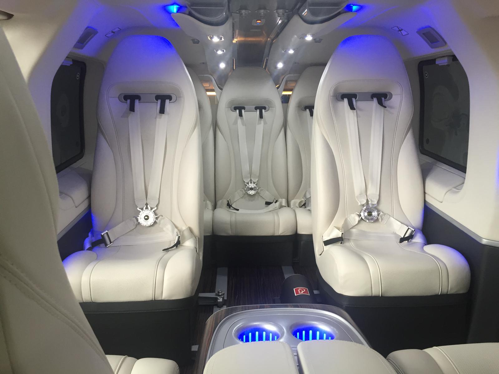 H145 Mercedes-Benz Line cabin overview