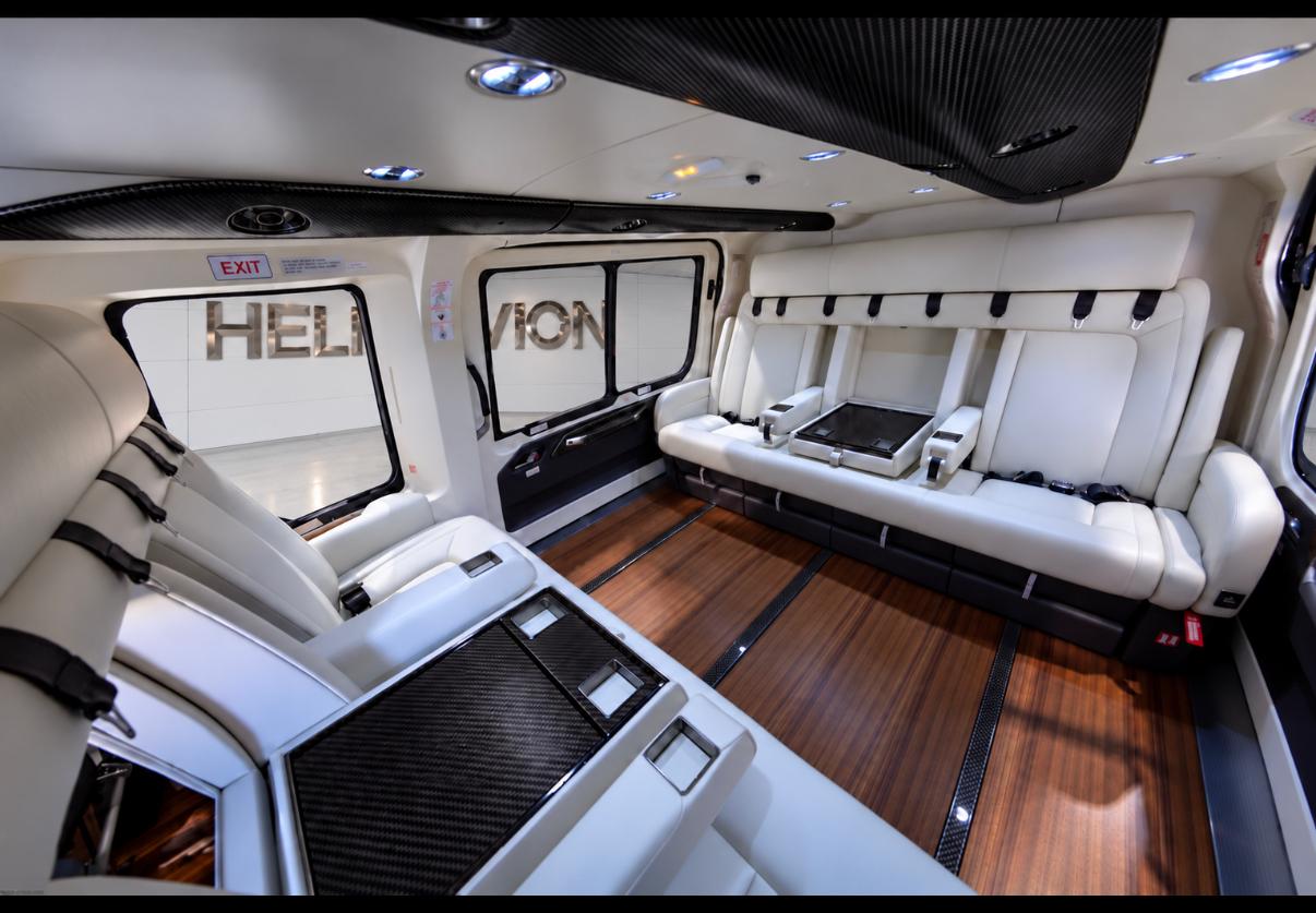ACH160 cabin with two four-person benches