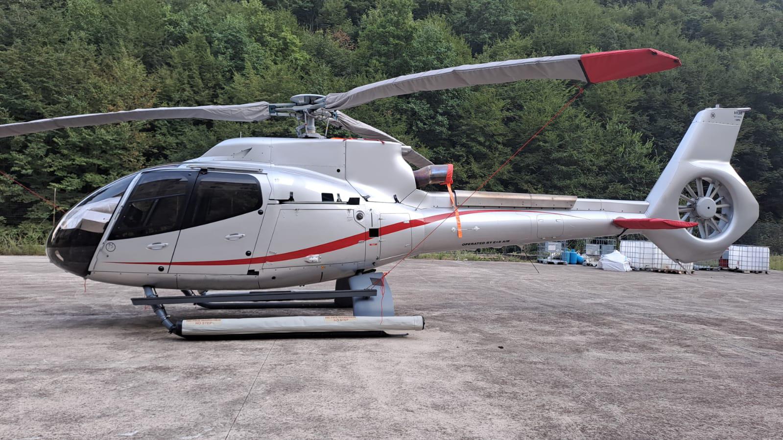 2022 Airbus H130 side exterior view